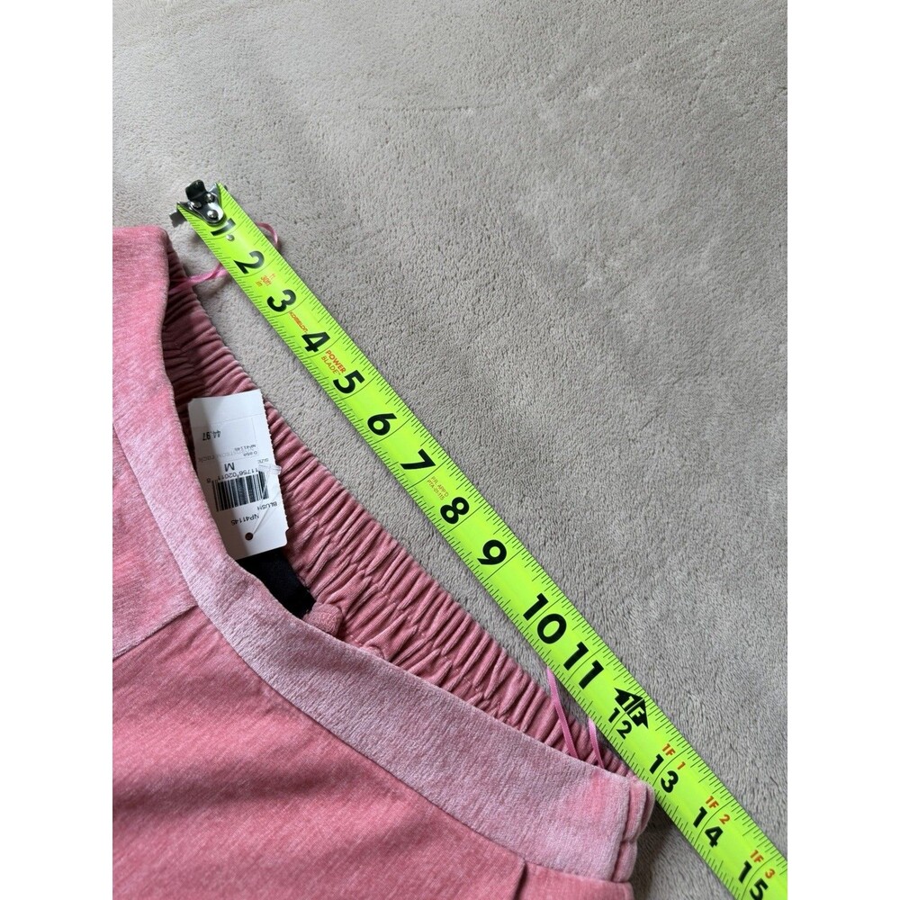 Lumiere Pink Velour Cargo Pants Women Size M Wide Leg High Rise Casual - Picture 8 of 11